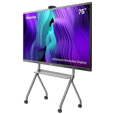 HISENSE 75MR6DE 75'' GoBoard, Interactive Board; UHD 3840 x 2160; 4k; Android 13.0; Google Certificated; Built-in Camera and Mic, Speaker;